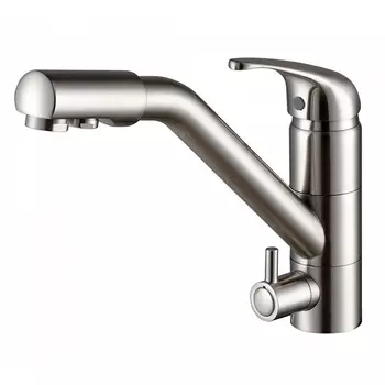 Смеситель Paulmark Hessen He213017-NI никель для кухни