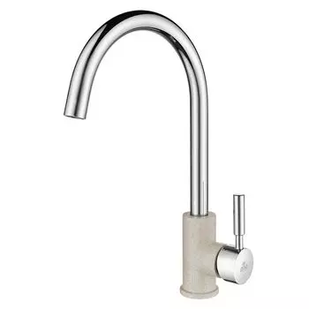 Смеситель Paulmark Holstein Ho212063-BECR бежевый/хром для кухни