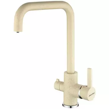 Смеситель Paulmark Logas Lo213021-328 бежевый для кухни