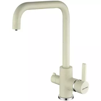 Смеситель Paulmark Logas Lo213021-331 белый для кухни