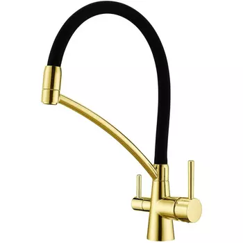 Смеситель Paulmark Siegen 213111-G золото для кухни