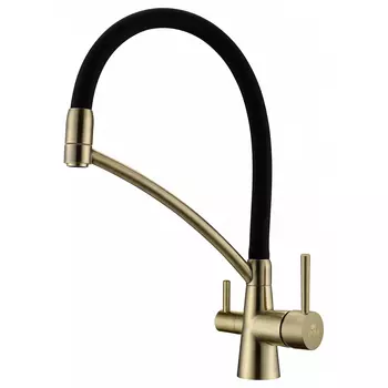 Смеситель Paulmark Sigen Si213111-BR бронза для кухни