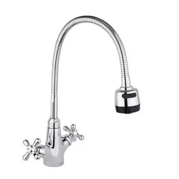 Смеситель Timo Aviator 0076FS chrome для кухни