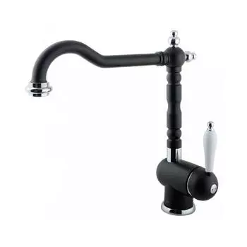 Смеситель Timo Morea 2406 F black для кухни