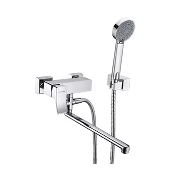 Смеситель WasserKRAFT Aller 1062L хром для ванны