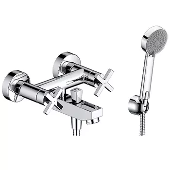 Смеситель WasserKRAFT Weser 7801 хром для ванны