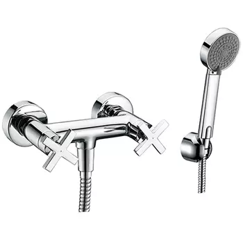 Смеситель WasserKRAFT Weser 7802 хром для душа