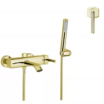 Смеситель Webert Azeta Cristal AS850101010 для ванны