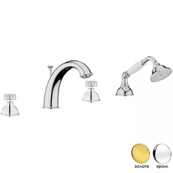 Смеситель Webert Ottocento OT730101017 для ванны