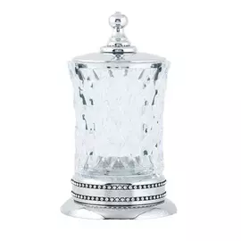 Стакан для ватных дисков Boheme Brillante 10444 хром