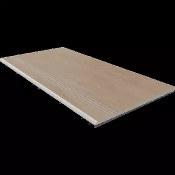 Ступень Estima Tottori Beige TT01 Непол. с насечками 30x60