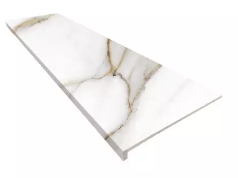 Ступень Exagres Marbles Calacatta Peldano Recto 33x120