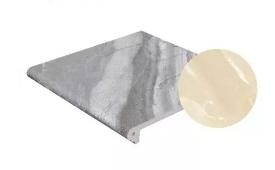 Ступень Gres de Aragon Tibet Anti slip Beige 30x33