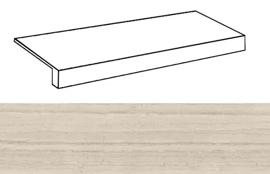 Ступень Italon Charme Advance Силк фронт 620070001997 33х120