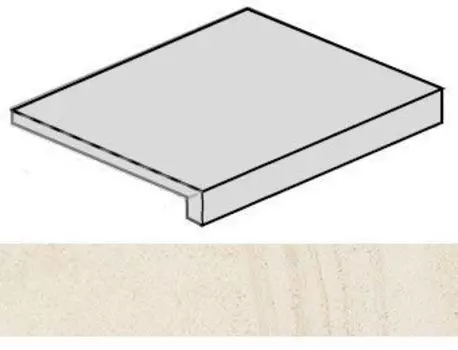 Ступень Italon Room White Фронтальная 33x60