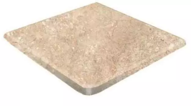 Ступень угловая Gres de Aragon Petra Round. Anti-Slip Beige 33x33