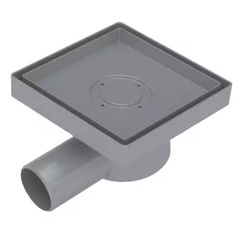 Трап для душа Berges Trend Keramik 150x150 093002 боковой