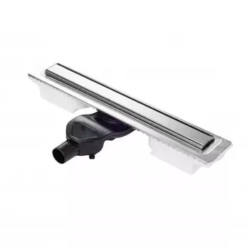 Трап для душа Berges В1 Keramik 800 матовый хром боковой выпуск