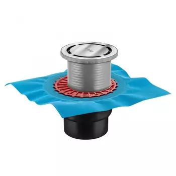 Трап для душа Berges Zentrum Norma R d 135 хром глянец вертикальный выпуск