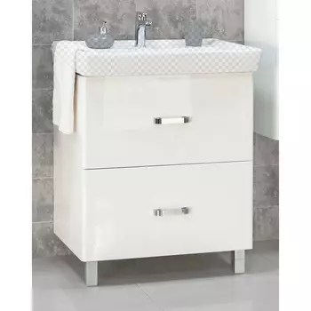 Тумба под раковину Акватон Америна 70 Н белая