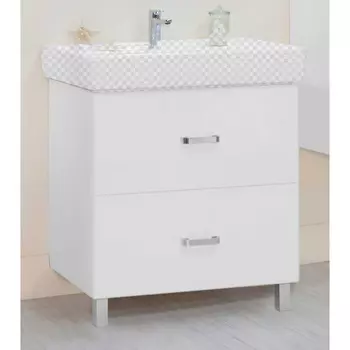 Тумба под раковину Акватон Америна 80 Н белая