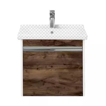 Тумба под раковину Акватон Капри 60 таксония тёмная