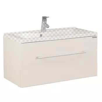 Тумба под раковину Акватон Мадрид 80 М белая