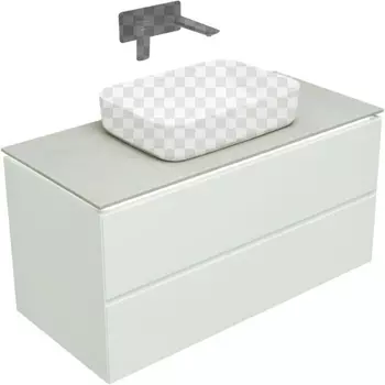 Тумба под раковину Allen Brau Infinity 100 1.21003.WM белый матовый