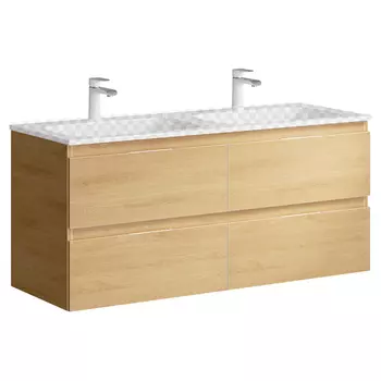 Тумба под раковину Aqwella Accent 120 дуб золотой