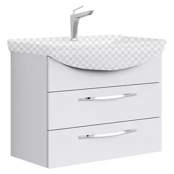 Тумба под раковину Aqwella Аллегро Т7/2 белый