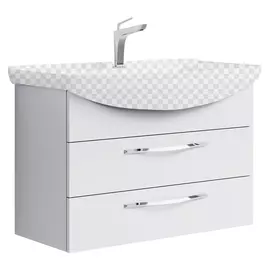 Тумба под раковину Aqwella Аллегро Т8/2 белый