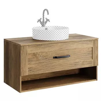 Тумба под раковину Aqwella Craft 100 CRF0110DB