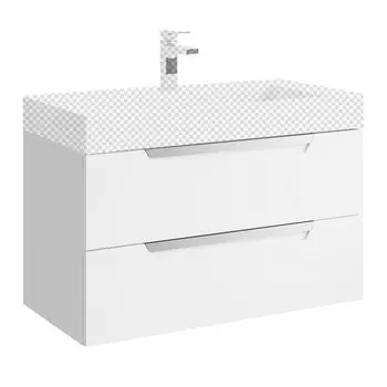 Тумба под раковину Aqwella Cube 90 CUB0109W