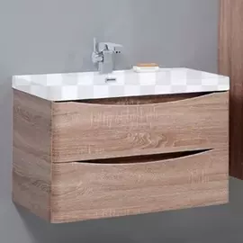 Тумба под раковину BelBagno Ancona N 600-2C-SO-WO белый дуб