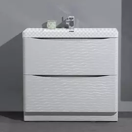 Тумба под раковину BelBagno Ancona N 80 напольная Bianco Lucido