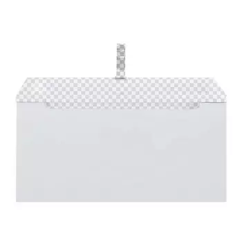 Тумба под раковину BelBagno ETNA-M-800/380-1C-SO-BL Bianco Lucido