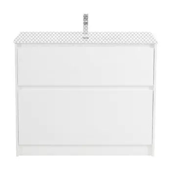 Тумба под раковину BelBagno KRAFT-1000-2C-PIA-BO матовая