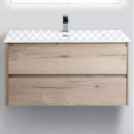 Тумба под раковину BelBagno Kraft 1000-2C-SO-RGB Rovere Galifax Bianco