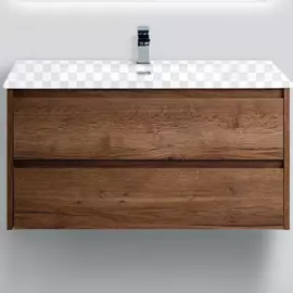 Тумба под раковину BelBagno Kraft 1000-2C-SO-RT Rovere Tabacco