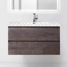 Тумба под раковину BelBagno Luce 1000-2C-SO-PT Stone (камень)