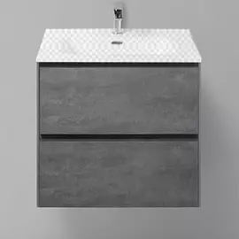 Тумба под раковину BelBagno Pietra 600-2C-SO-ST Stucco Cemento Leggero