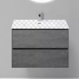 Тумба под раковину BelBagno Pietra 800-2C-SO-SCM Stucco Cemento