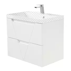 Тумба под раковину BelBagno Vittoria 700-2C-SO-BO-P Bianco Opaco