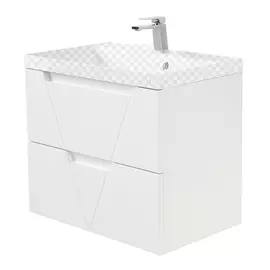 Тумба под раковину BelBagno Vittoria 800-2C-SO-BO-P Bianco Opaco