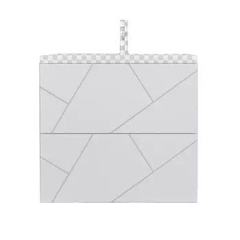 Тумба под раковину Бриклаер Кристалл 59.4 4627125415944