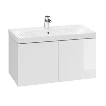 Тумба под раковину Cersanit Colour 80 белая