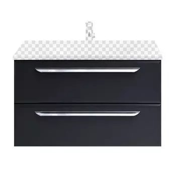 Тумба под раковину Cezares ECO-750-2C-SO-GR-P графит