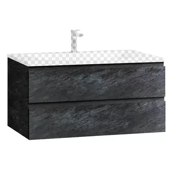 Тумба под раковину Cezares MOLVENO 46-100-2C-SO-ANTR антрацит