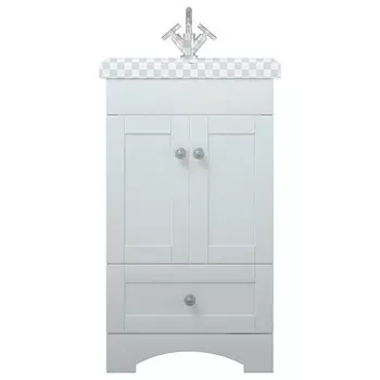 Тумба под раковину Corozo Техас 50 SD-00000994 матовая