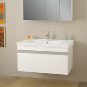 Тумба под раковину Dreja Grace 90 белая